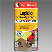 DEN BRAVEN Lepidlo na obklady a dlažbu QUARTZ PROFI 801 C1T 25kg šedá DEN BRAVEN Lepidlo na obklady a dlažbu QUARTZ PROFI 801 C1T 25kg šedá